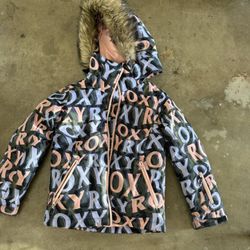Girls Roxy Snowboard Jacket Size 10
