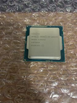 Intel Xeon E3-1241 v3 @ 3.50 GHz CPU Processor