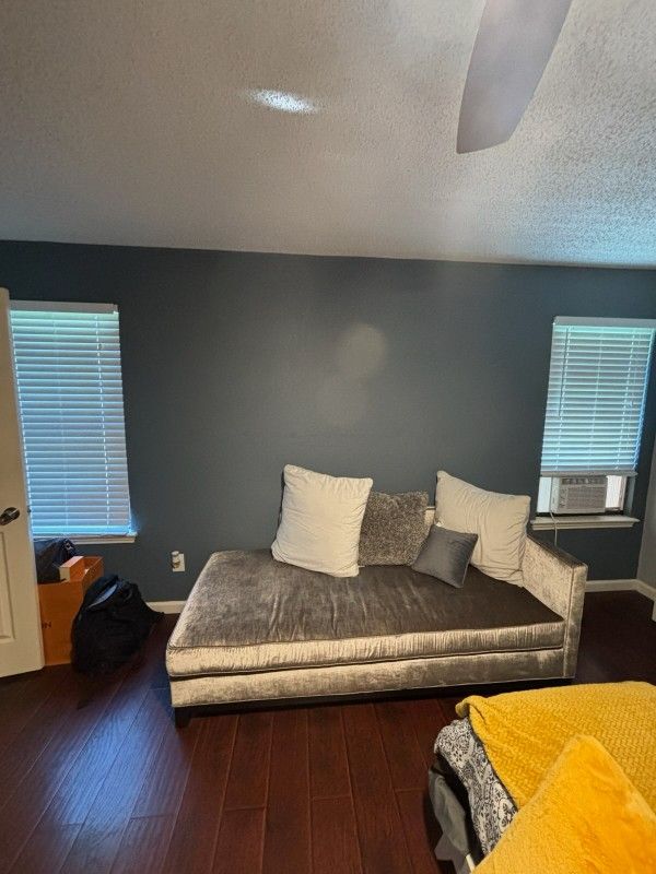 Silver Chaise Lounge