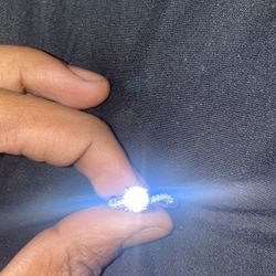 Diamond Ring With Box 