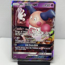 Pokemon Card - Mr. Mime GX