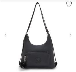 Kipling Black Nylon Shoulder Bag
