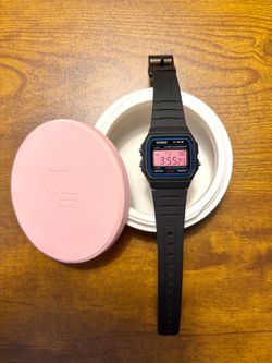 “Pompano Blackout” Casio F-91W Watch Mod
