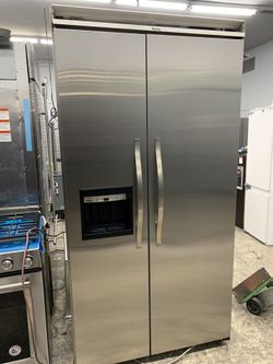 42”Viking stainless steel built in side by side