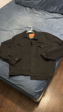 Levi's Black Denim Trucker Jacket