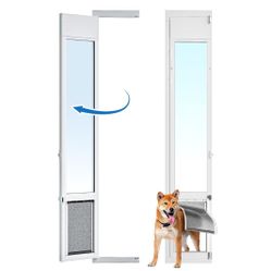 NEW IN BOX-Adjustable Dog Door For Sliding Arcadia Patio Door