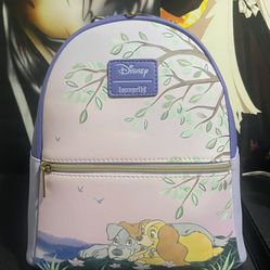 Disney Loungefly Lady and The Tramp Backpack