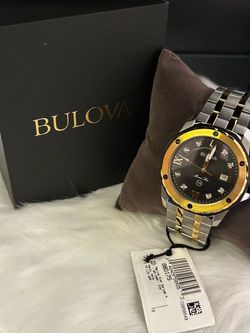 Bulova Marine Star Two-Tone Watch 98D175