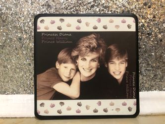 Coaster holder - princess Di and sons