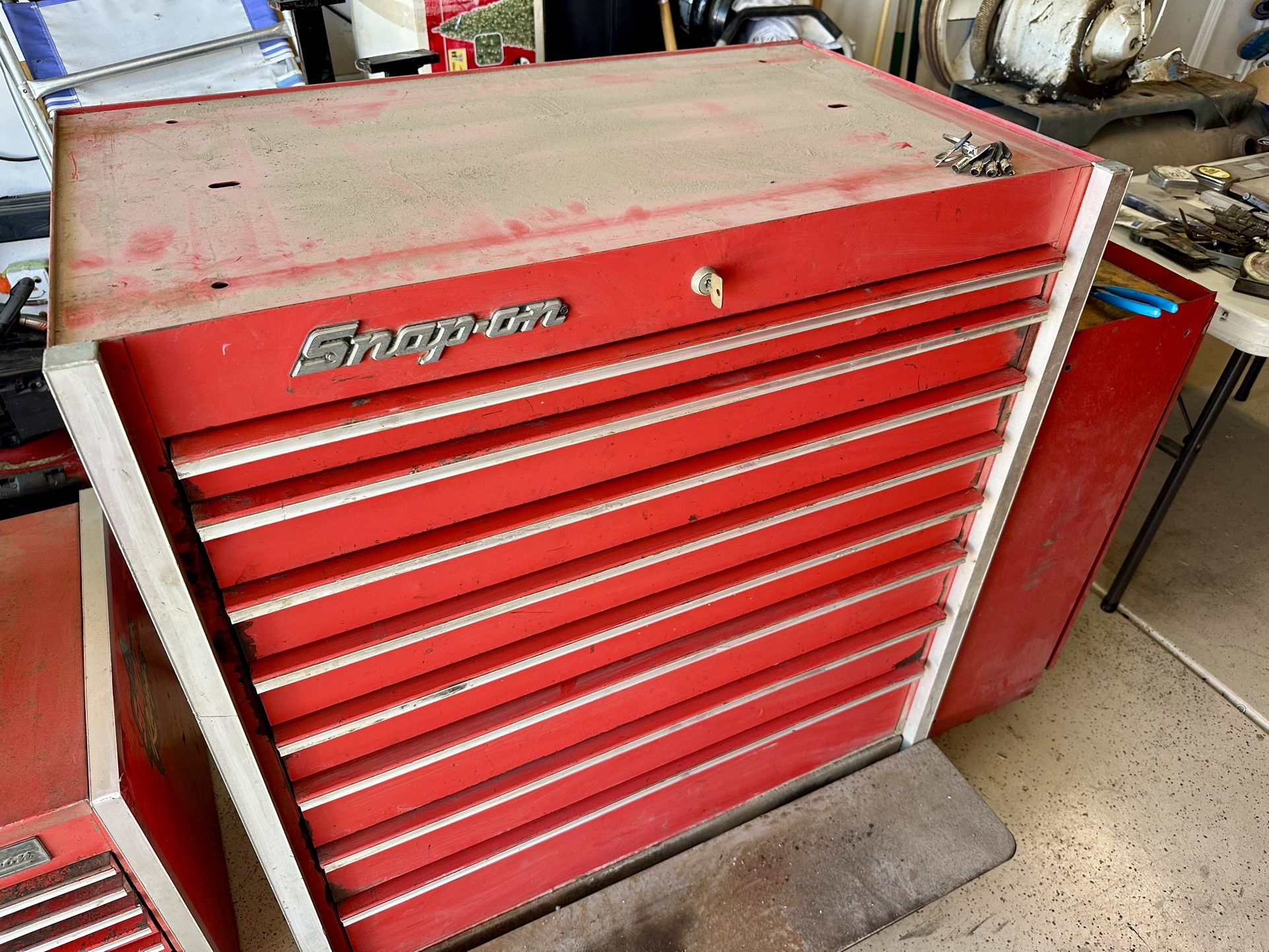 Snap-on 2 Piece Tool Cabinet—old School