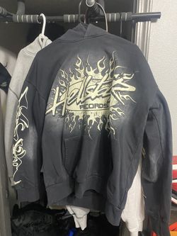 hell star hoodie medium