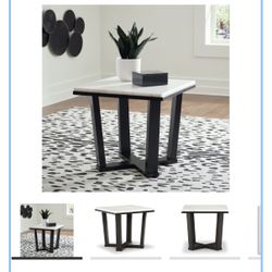 Marble-Top Coffee / End Table – Ashley Home Furniture