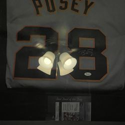 Signed San Francisco Giants Buster Posey Jersey 