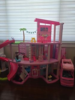 Barbie Dreamhouse + Camper + RC Car -
Bundle Deal!