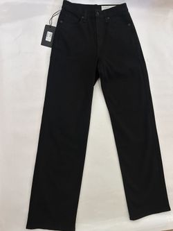 Rag & Bone Relaxed Straight Black Jeans Size 2