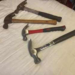 Four Good Hammers, Good Size, In Good Conditions (all For $20) ( NO SHIPPING)