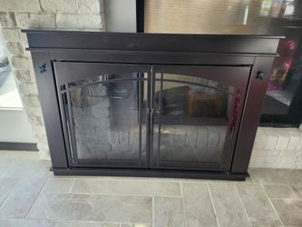 Pleasant Hearth Fenwick Fireplace Glass Door - LARGE (Excellent Condition)