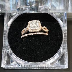 14k Rose Gold Bridal Set NEED TO SELL!!!
