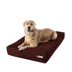 Big Barker Dog Bed w/Frame And Washable Removable Cover Size large
