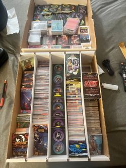 Box of awesome cards collectables