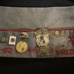 WW2 Hat With Combat Pins 