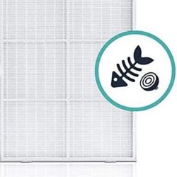 Alen 75i BreatheSmart Filter-H13 Medical-Grade True HEPA Contaminants Replacement for Purifiers, Air Filter for Allergies, Odor, or Smoke, (White)
