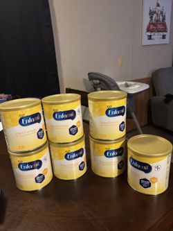 8 Cans Of Baby Formula