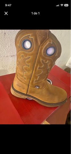 Botas justin Sz 11.5 EE steel toe