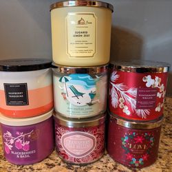 Bath and Body Works Candles 