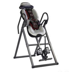 Innova Health and Fitness Heat and Massage Inversion Table ITM5900 Gray