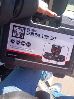 118 piece general tool set