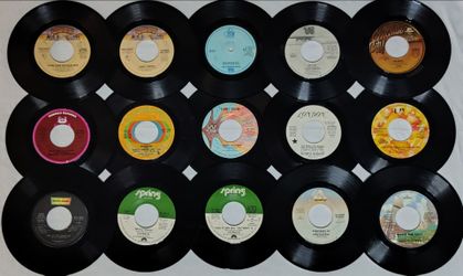 P FUNK 45s Lot of 15 Assorted 70s Groups VG+ avg condition CLEANED AND TESTED