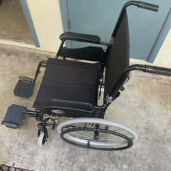 Karman 24 pounds LT-980 Ultra Lightweight Wheelchair Black