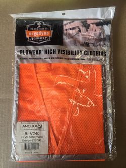 Ergodyne Safety Vests 2X-3X only $4!