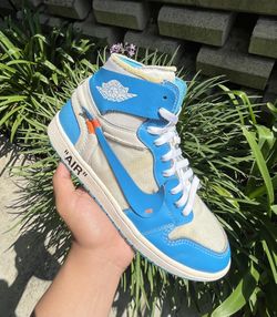 Off white Jordan 1 Unc