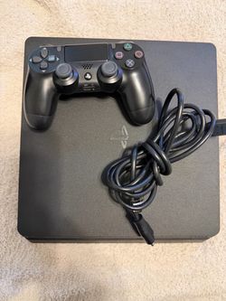 PS4 Slim 1TB – Controller + HDMI + Power Cord