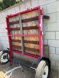 Foldable trailer