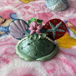 Disney Princess Ariel Mickey Ear Hat Ornament 