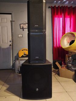 Powered speakers
