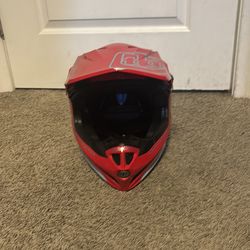 Troy Lee GP Helmet Silhouette Red Size S