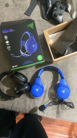 Gaming headset Razer and onn headset