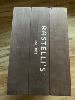 Rastelli's Est. 1976 Wooden Crate Box