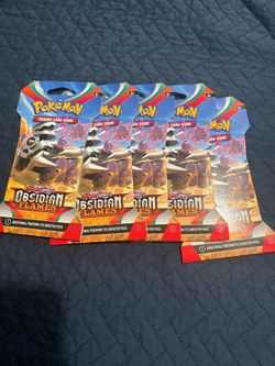 Obsidian flames pokemon packs