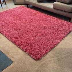 Pink Heavy 5x8 Rug