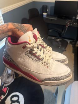 Jordan 3 Crimson Red Size 11.5