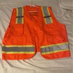 Orange Saftey vest NEW