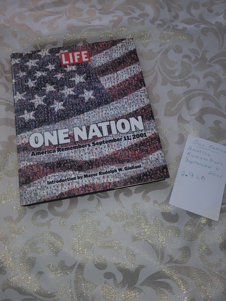 One Nation September 11 Memorial Hardcover Book