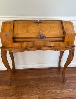 Italian antique Borghesani writing desk
