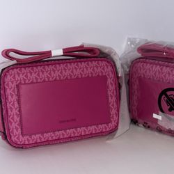 MK Maeve Large Signature Logo Crossbody Bag