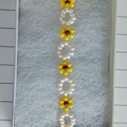 ✨Beaded Sunflower Bracelet✨